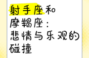 射手座和摩羯座适合在一起吗_性格差异能否磨合
