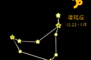 魔羯座星图怎么看_魔羯座星图有哪些亮星