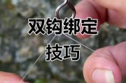 拴双鱼钩的方法图解_如何提高双钩绑法成功率