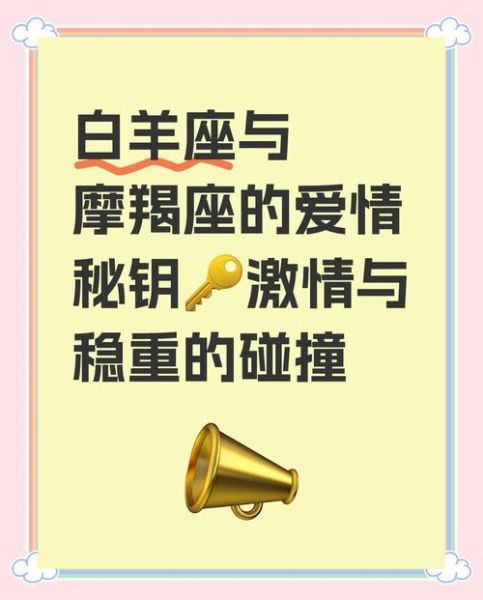 白羊和摩羯吵架谁厉害_白羊摩羯冷战多久会和解