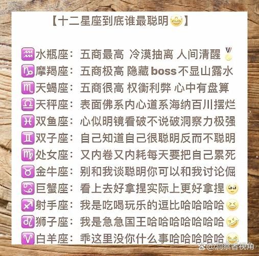 魔羯智商到底有多高_魔羯座智商排名真实吗