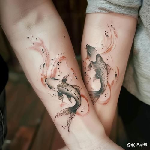 纹身双鱼座图案推荐_双鱼座纹身有什么寓意