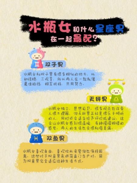 水瓶座女生和双子座女生性格区别_谁更适合做朋友