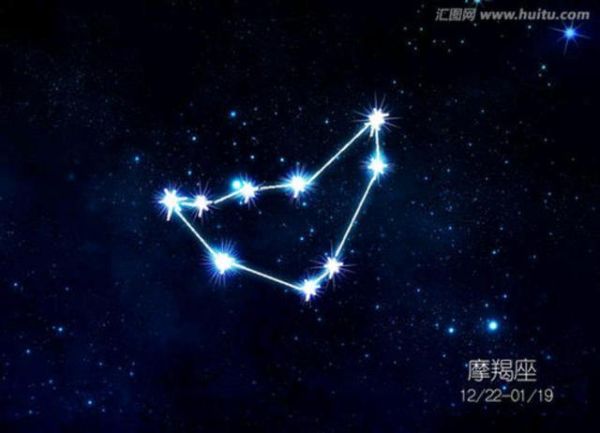 魔羯座星星连线图怎么看_魔羯座连线图代表什么