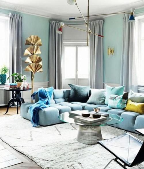 魔羯湛蓝是什么颜色_如何搭配家居