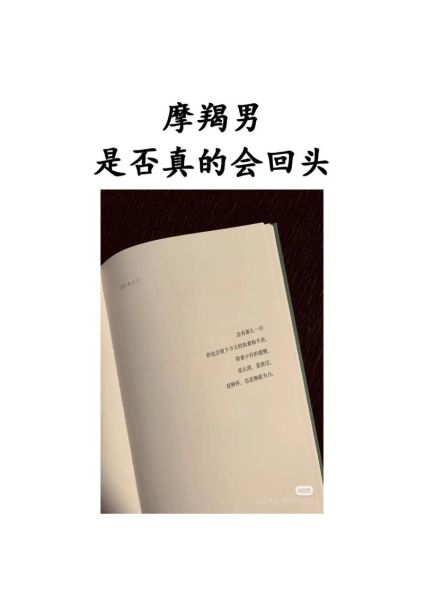 魔羯男对前任的态度_还会回头吗