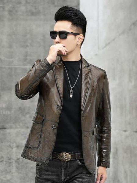 魔羯皮衣怎么选_真皮保养方法