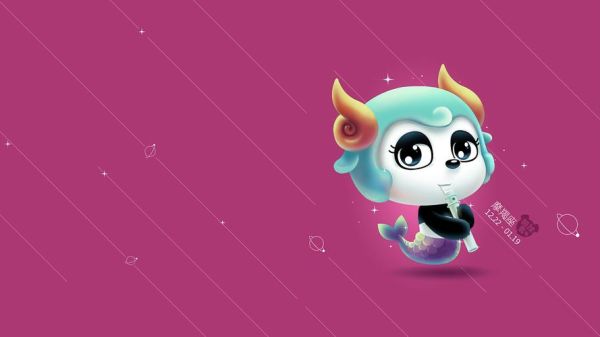 魔羯座可爱壁纸高清哪里找_如何免费下载