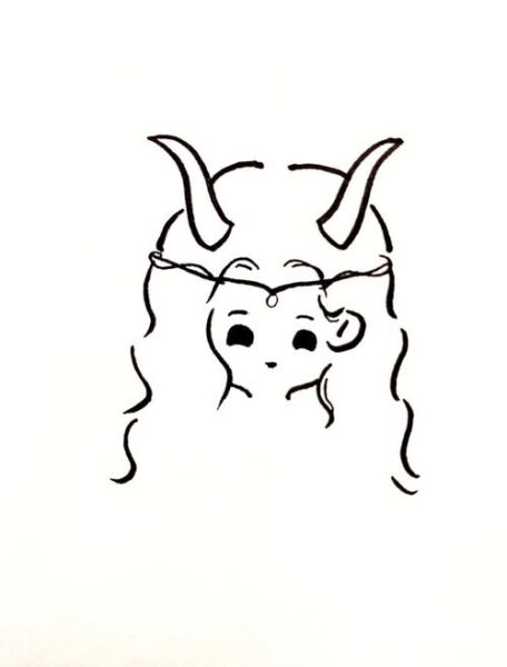 怎么画魔羯座女生好看_魔羯座女生绘画技巧