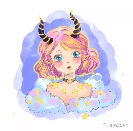 怎么画魔羯座女生好看_魔羯座女生绘画技巧