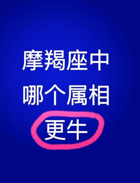 魔羯座属羊的性格特点_适合什么职业