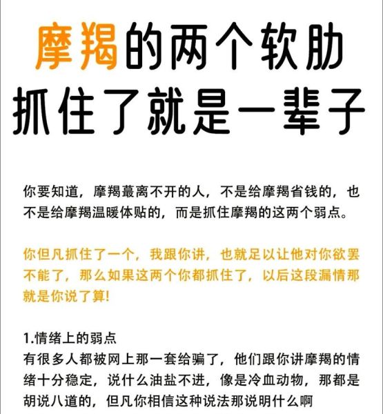 魔羯男不理人怎么办_如何治魔羯男冷暴力