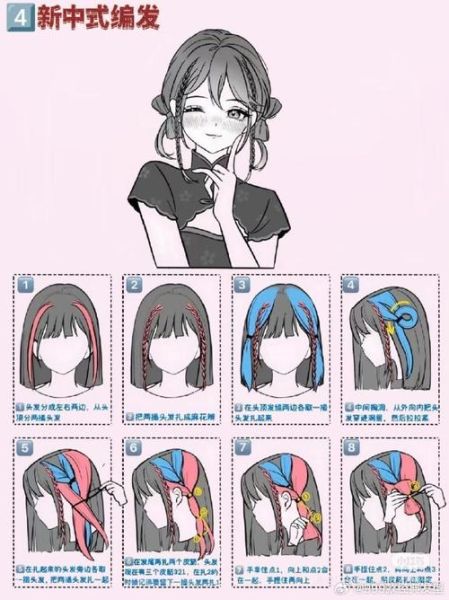 魔羯座短发编发教程_短发编发适合什么脸型