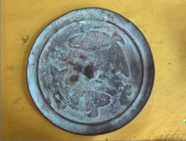 青铜镜双鱼寓意_如何鉴别真伪
