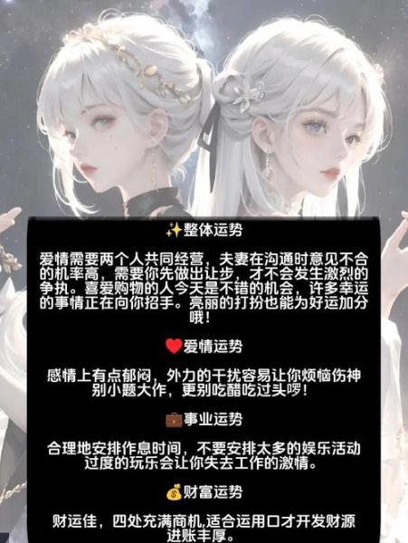 2017双子座女生运势详解_如何提升全年好运