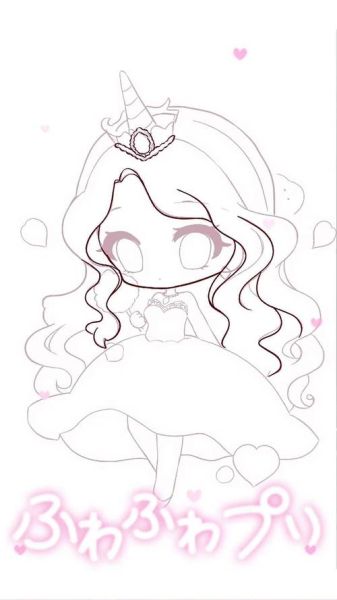 魔羯座公主图片_如何画