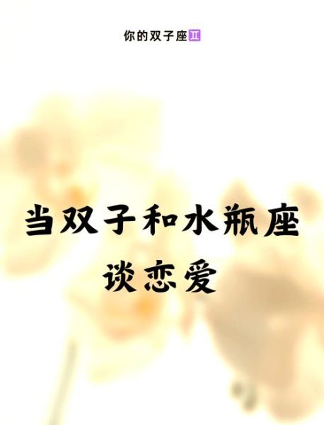 水瓶座男和双子女配对指数_能长久吗