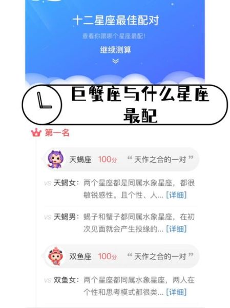 天蝎座和巨蟹座配对指数_天蝎巨蟹合适吗