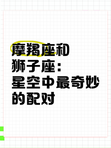 狮子座和魔羯座婚姻配对_能长久吗