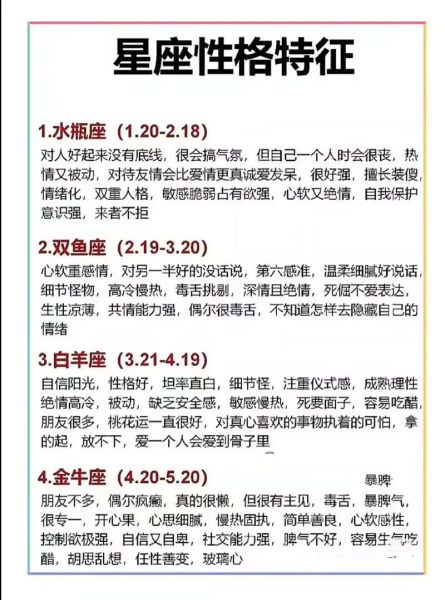 十二星座谁最像魔羯女_性格相似度排名