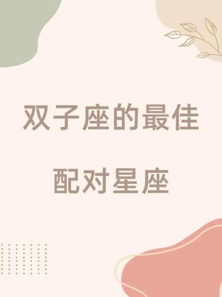 双子女适合什么星座_双子女最佳配对星座