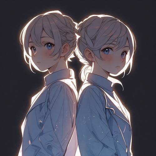 1980年双子女头像_适合什么风格