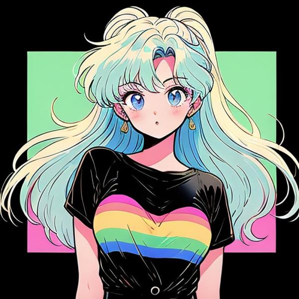 双子女加油图片大全可爱_如何挑选治愈系头像