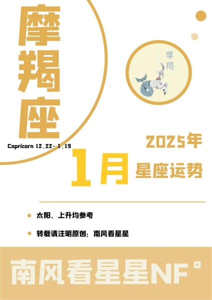 魔羯座明年运势详解_2025年事业财运如何