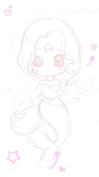 天蝎座卡通少女图片_怎么画才神秘又可爱